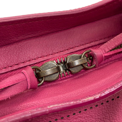 BALENCIAGA バレンシアガ 443516 ブラックアウト シティ 2WAY ハンドバッグ カーフ レディース 中古