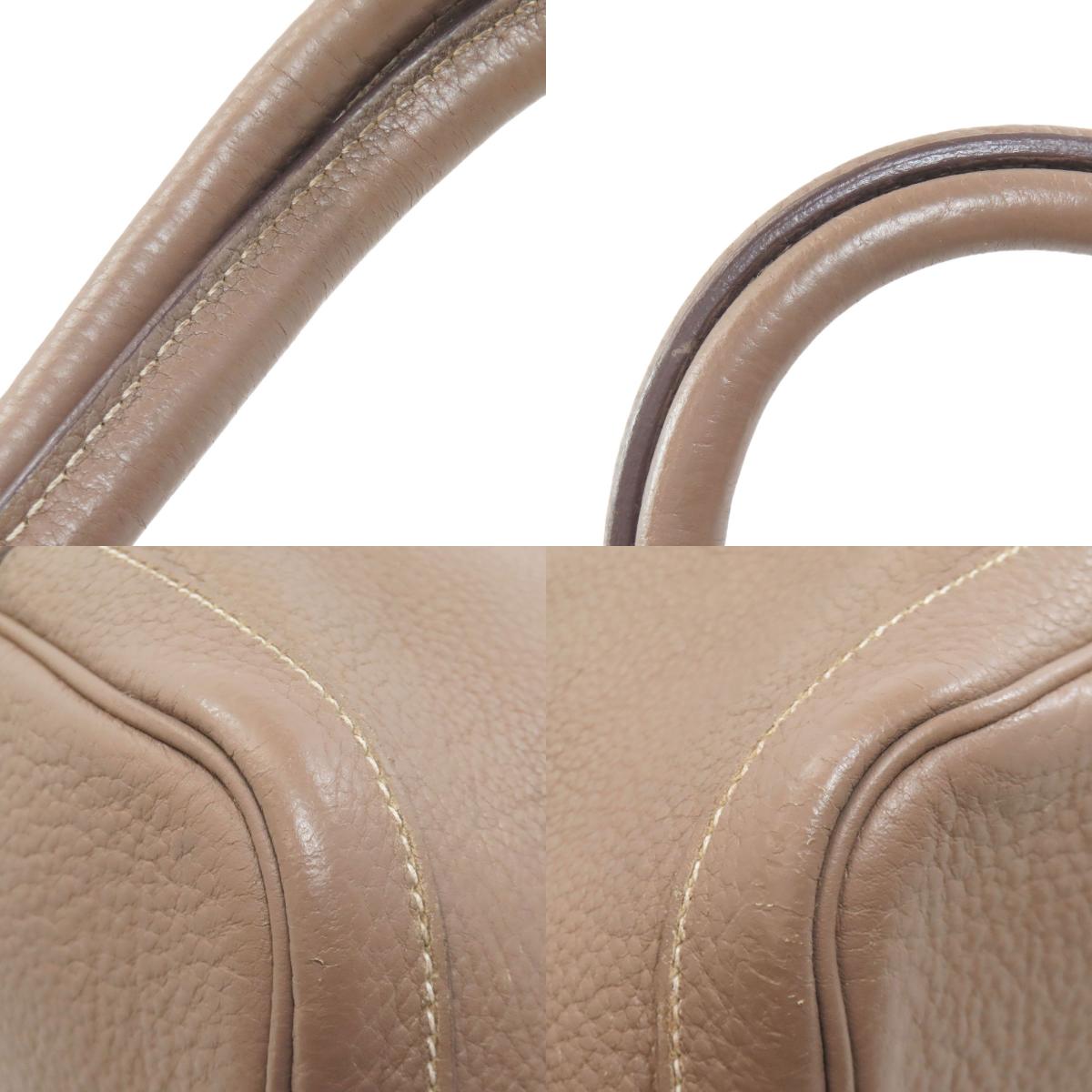 エルメス ガーデンパーティPM エトープ シルバー金具 トートバッグ 中古 商品画像19