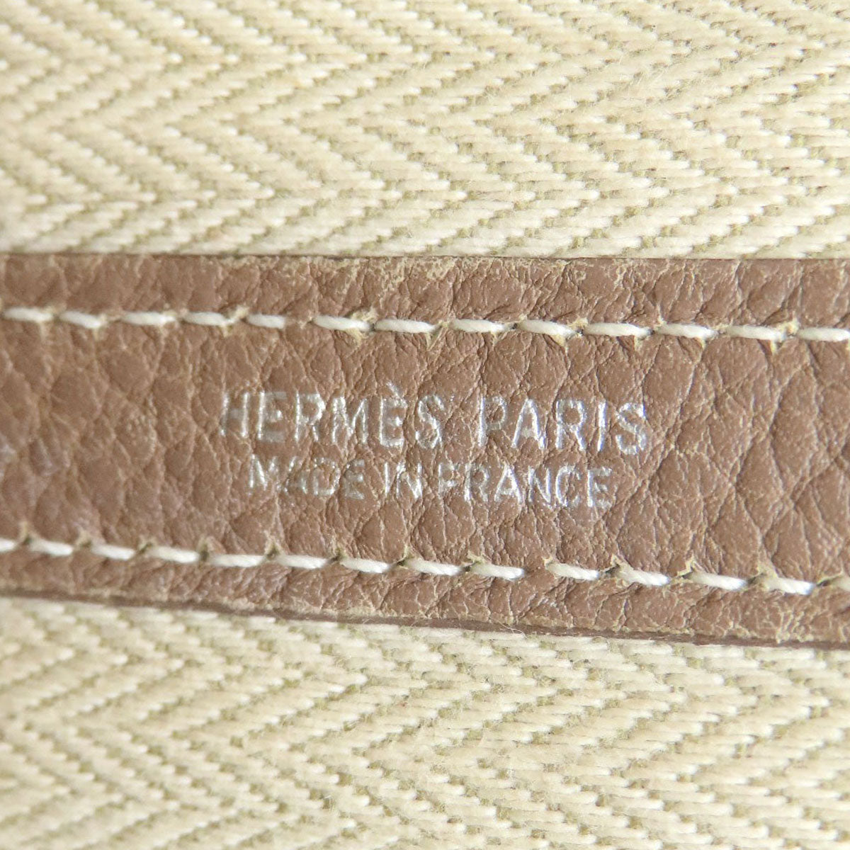 エルメス ガーデンパーティPM エトープ シルバー金具 トートバッグ 中古 商品画像7