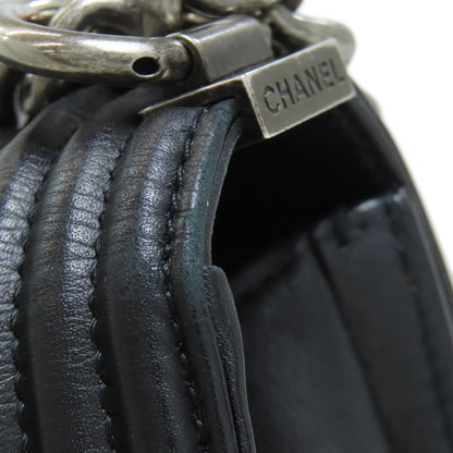 シャネル ボーイシャネル チェーンショルダー シルバー金具 ショルダーバッグ 中古 商品画像14