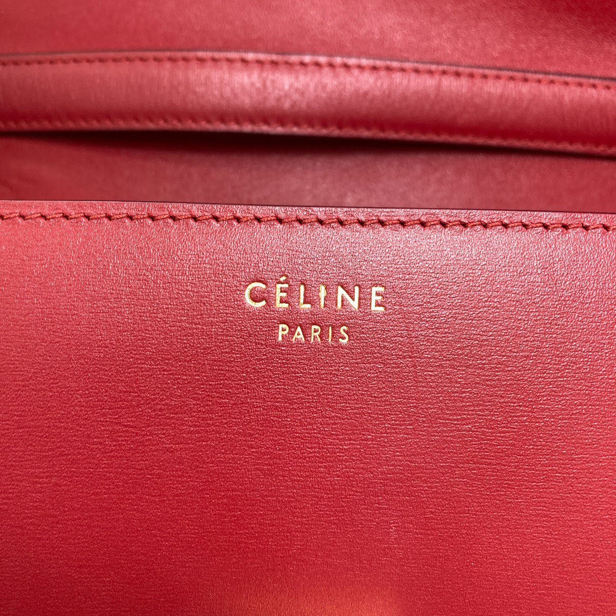 CELINE セリーヌ クラシックボックス ショルダーバッグ カーフ レディース 中古