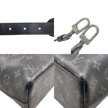 LOUIS VUITTON ルイヴィトン M40566 エクスプローラー ビジネスバッグ モノグラムエクリプス メンズ 中古