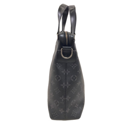LOUIS VUITTON ルイヴィトン M40566 エクスプローラー ビジネスバッグ モノグラムエクリプス メンズ 中古
