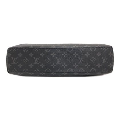 LOUIS VUITTON ルイヴィトン M40566 エクスプローラー ビジネスバッグ モノグラムエクリプス メンズ 中古