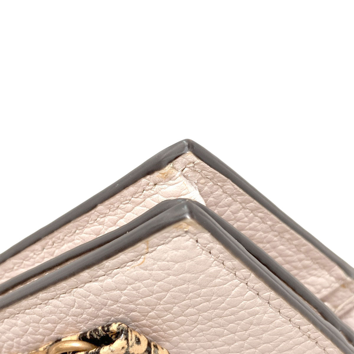 GUCCI グッチ 746059 インターロッキングG 二つ折り財布（小銭入れあり） レザー レディース 中古