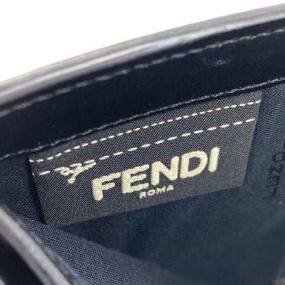 FENDI フェンディ ロゴ 二つ折り財布（小銭入れあり） レザー レディース 中古