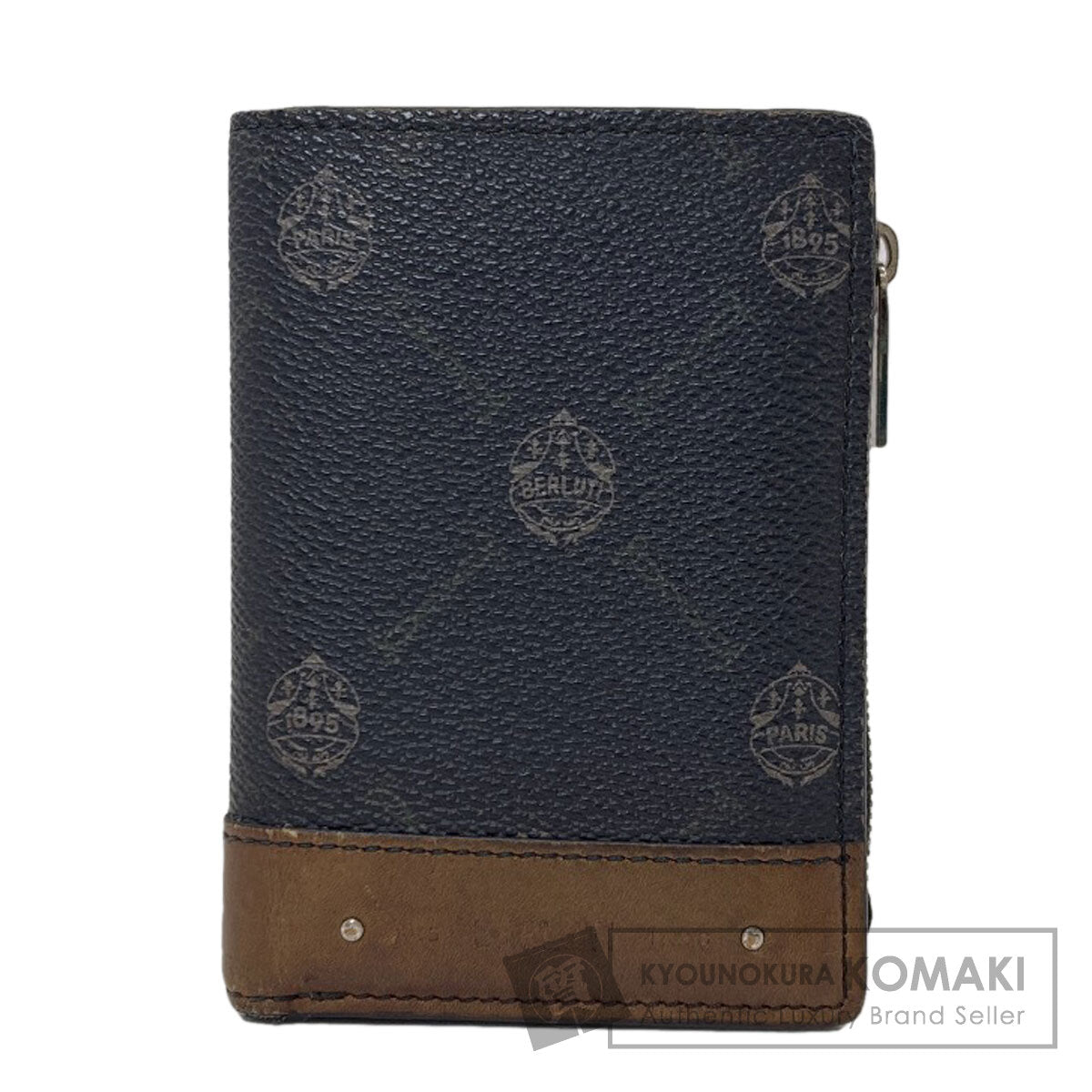 ベルルッティ ロゴ 二つ折り財布（小銭入れあり） 中古 商品画像1