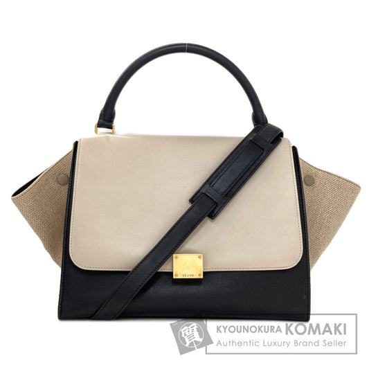セリーヌ トラペーズ ミディアム 2WAY ハンドバッグ 中古 商品画像1
