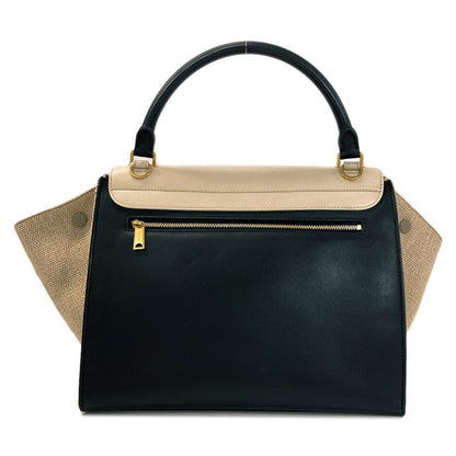 セリーヌ トラペーズ ミディアム 2WAY ハンドバッグ 中古 商品画像3