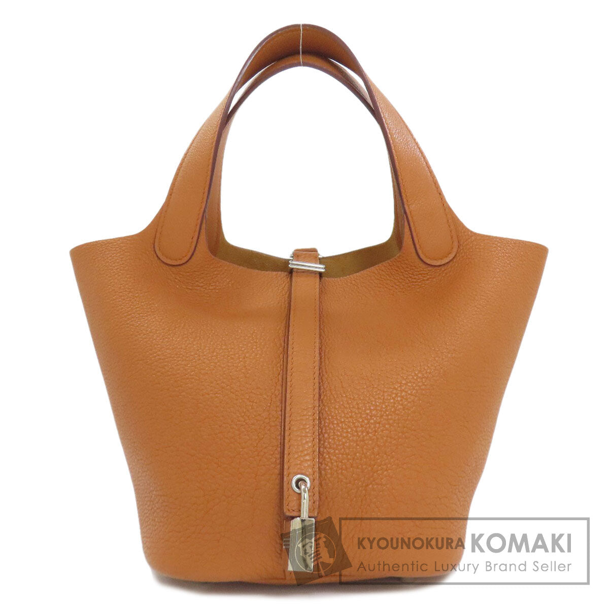 エルメス ピコタンロックPM トフィ シルバー金具 ハンドバッグ 中古 商品画像1