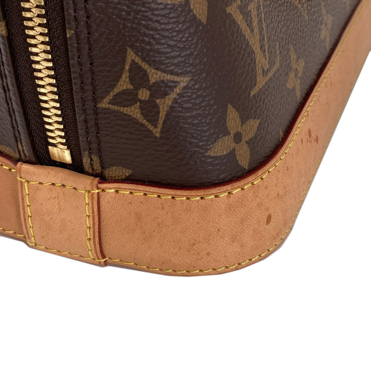 LOUIS VUITTON ルイヴィトン M53152 アルマBB ハンドバッグ モノグラムキャンバス レディース 中古