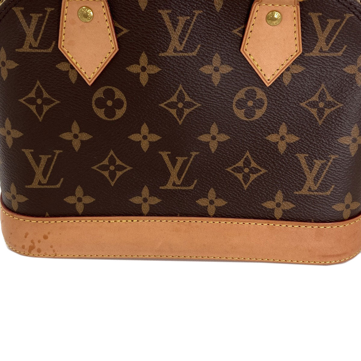 LOUIS VUITTON ルイヴィトン M53152 アルマBB ハンドバッグ モノグラムキャンバス レディース 中古