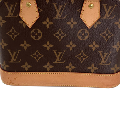 LOUIS VUITTON ルイヴィトン M53152 アルマBB ハンドバッグ モノグラムキャンバス レディース 中古