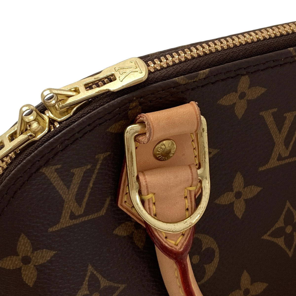 LOUIS VUITTON ルイヴィトン M53152 アルマBB ハンドバッグ モノグラムキャンバス レディース 中古