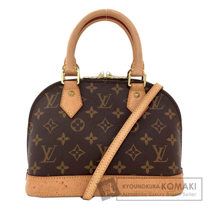 LOUIS VUITTON ルイヴィトン M53152 アルマBB ハンドバッグ モノグラムキャンバス レディース 中古