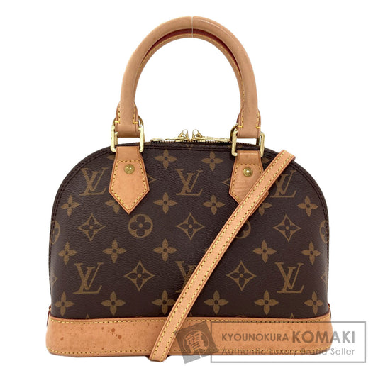 LOUIS VUITTON ルイヴィトン M53152 アルマBB ハンドバッグ モノグラムキャンバス レディース 中古