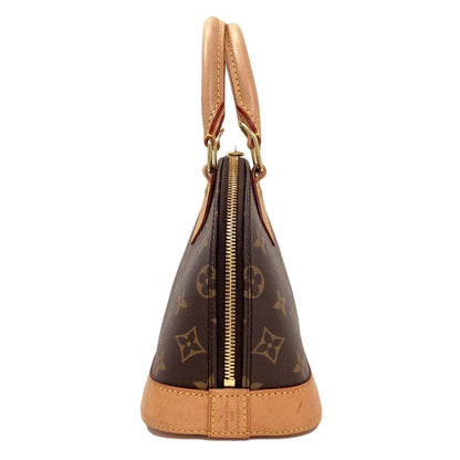LOUIS VUITTON ルイヴィトン M53152 アルマBB ハンドバッグ モノグラムキャンバス レディース 中古