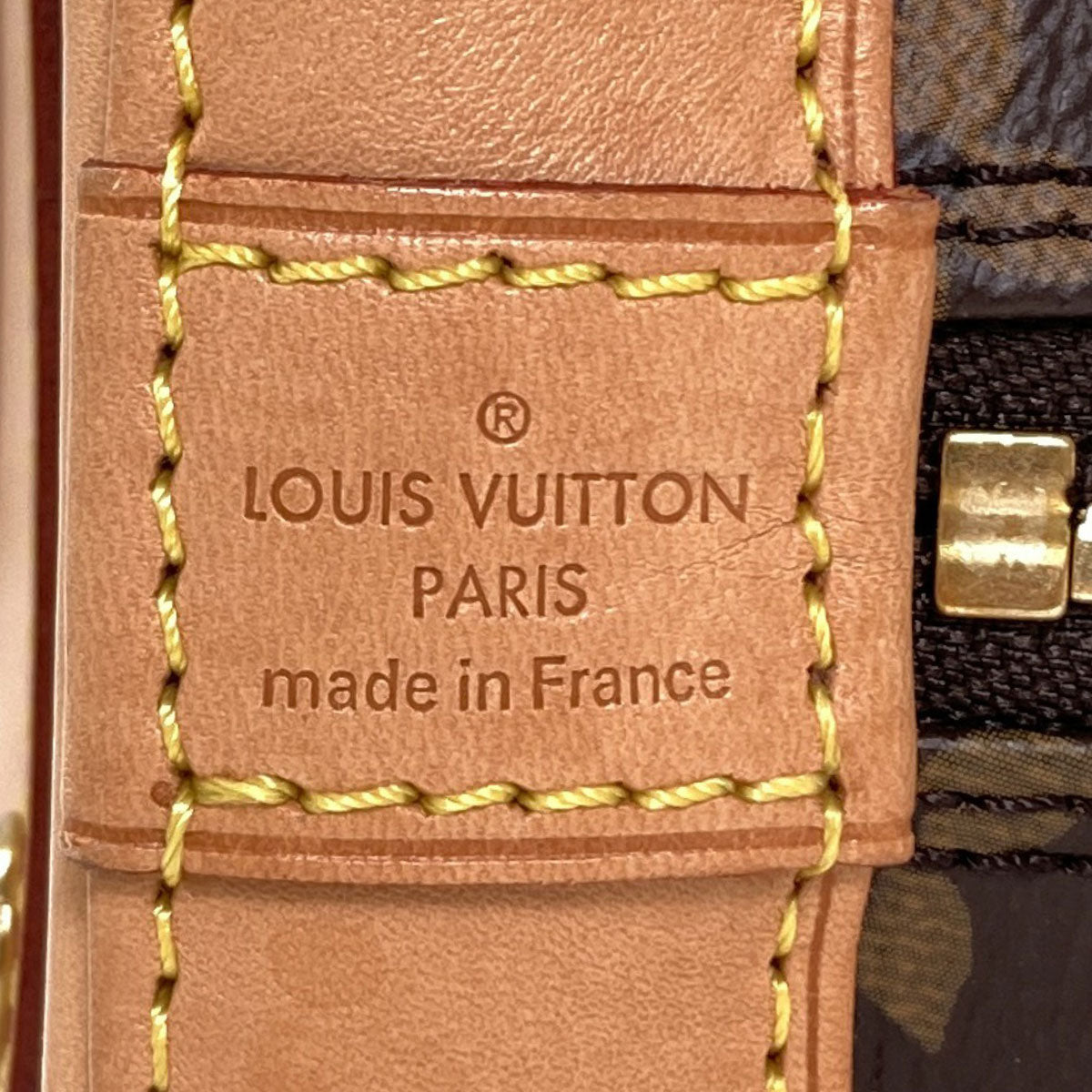 LOUIS VUITTON ルイヴィトン M53152 アルマBB ハンドバッグ モノグラムキャンバス レディース 中古