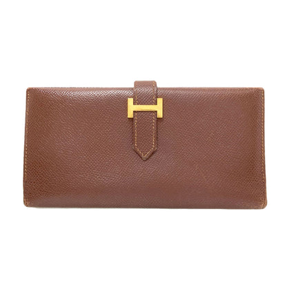 エルメス ベアンクラシック ゴールド金具 長財布（小銭入れあり） 中古 商品画像2