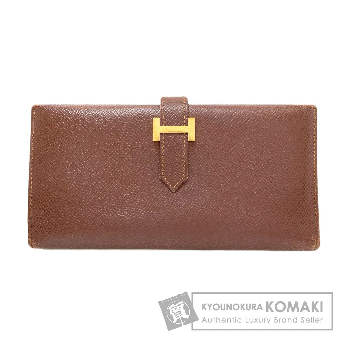 エルメス ベアンクラシック ゴールド金具 長財布（小銭入れあり） 中古 商品画像1