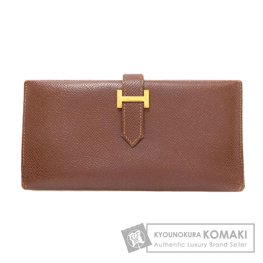 エルメス ベアンクラシック ゴールド金具 長財布（小銭入れあり） 中古 商品画像1