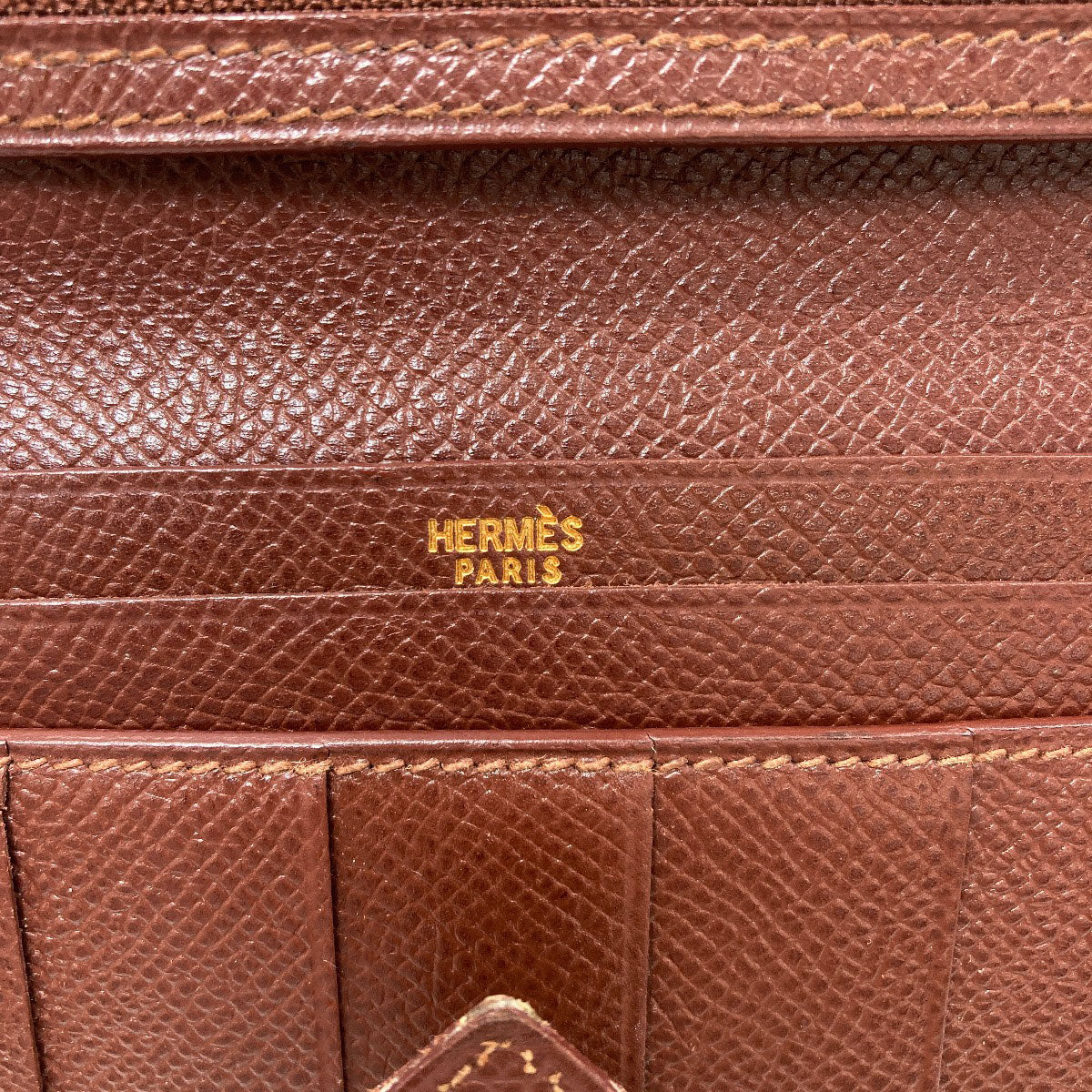 エルメス ベアンクラシック ゴールド金具 長財布（小銭入れあり） 中古 商品画像7