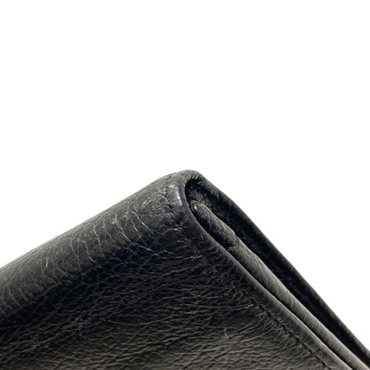 CHANEL シャネル ココマーク シルバー金具 長財布（小銭入れあり） カーフ レディース 中古