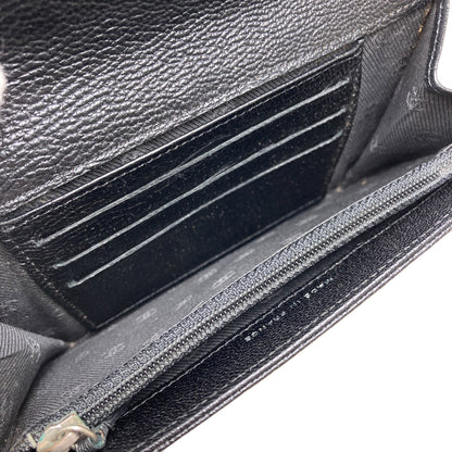 CHANEL シャネル ココマーク シルバー金具 長財布（小銭入れあり） カーフ レディース 中古