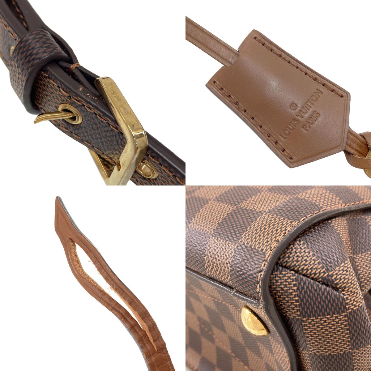 LOUIS VUITTON ルイヴィトン N41337 グリニッジ ハンドバッグ ダミエキャンバス レディース 中古