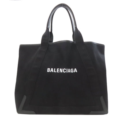 バレンシアガ 339936 ネイビーカバ M トートバッグ 中古 商品画像2