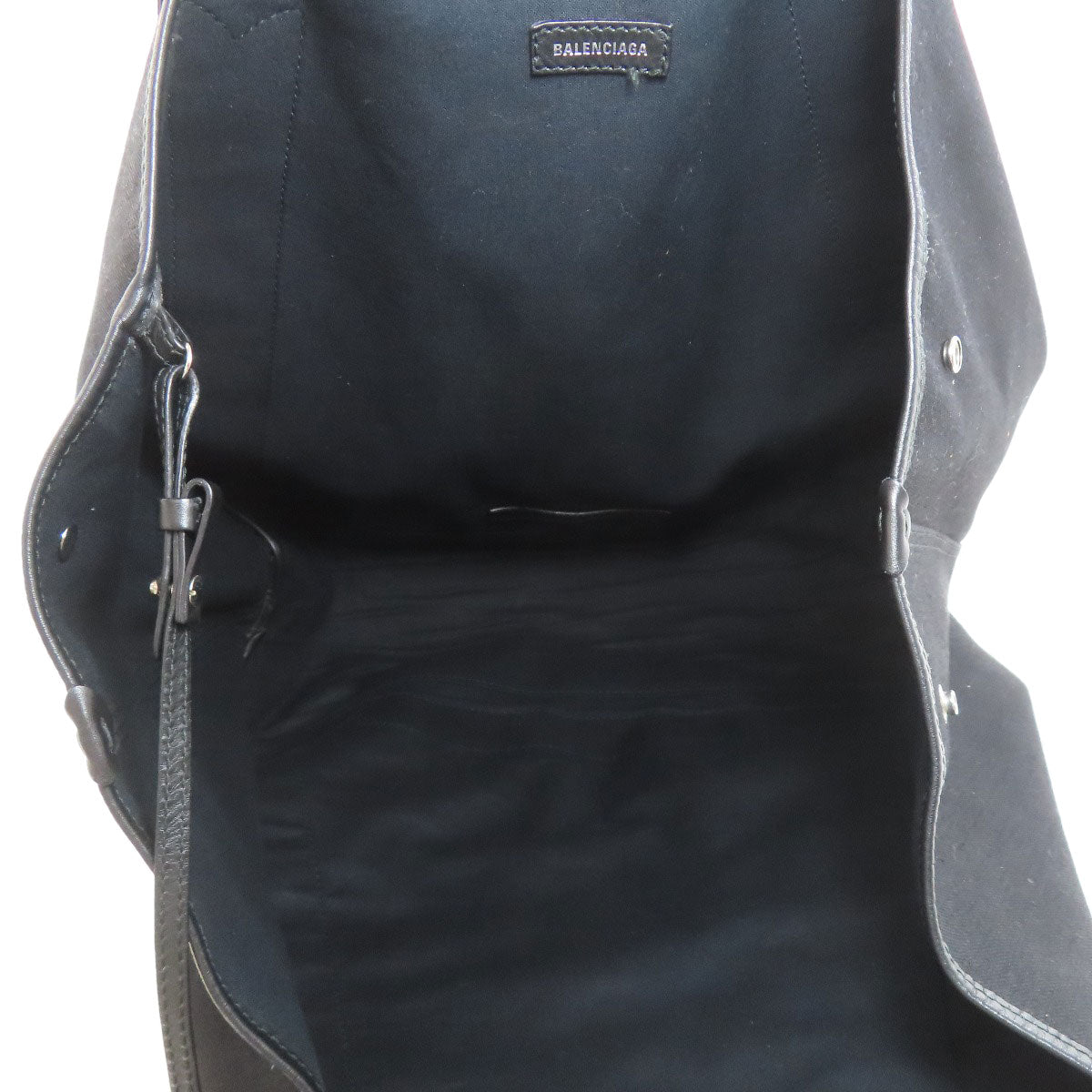 バレンシアガ 339936 ネイビーカバ M トートバッグ 中古 商品画像6