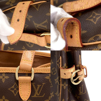 LOUIS VUITTON ルイヴィトン M51156 バティニョール ハンドバッグ モノグラムキャンバス レディース 中古