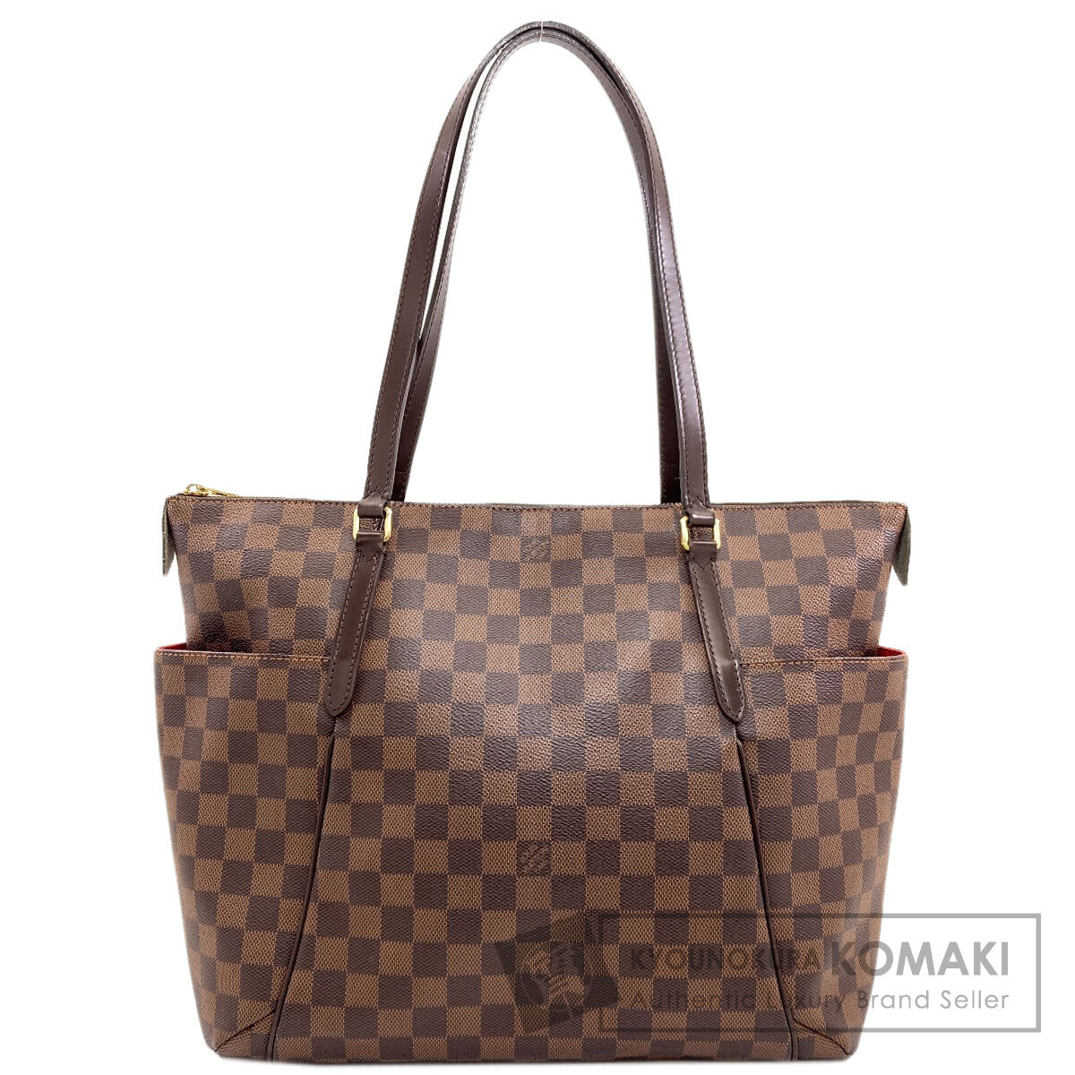 LOUIS VUITTON ルイヴィトン N41281 トータリーMM トートバッグ ダミエキャンバス レディース 中古