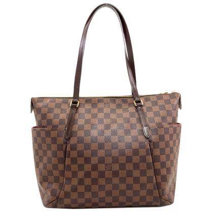 LOUIS VUITTON ルイヴィトン N41281 トータリーMM トートバッグ ダミエキャンバス レディース 中古