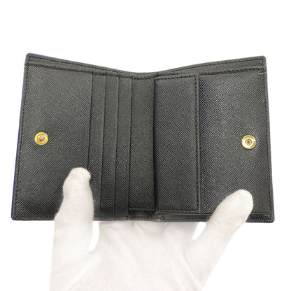MARNI マルニ ロゴ 二つ折り財布（小銭入れあり） レザー レディース 中古
