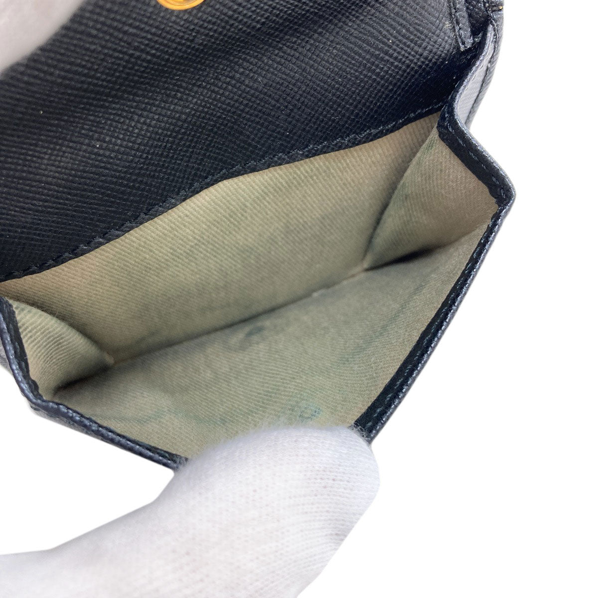 MARNI マルニ ロゴ 二つ折り財布（小銭入れあり） レザー レディース 中古