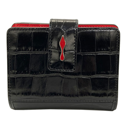 Christian Louboutin クリスチャンルブタン パロマ 二つ折り財布（小銭入れあり） レザー レディース 中古