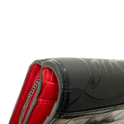 Christian Louboutin クリスチャンルブタン パロマ 二つ折り財布（小銭入れあり） レザー レディース 中古