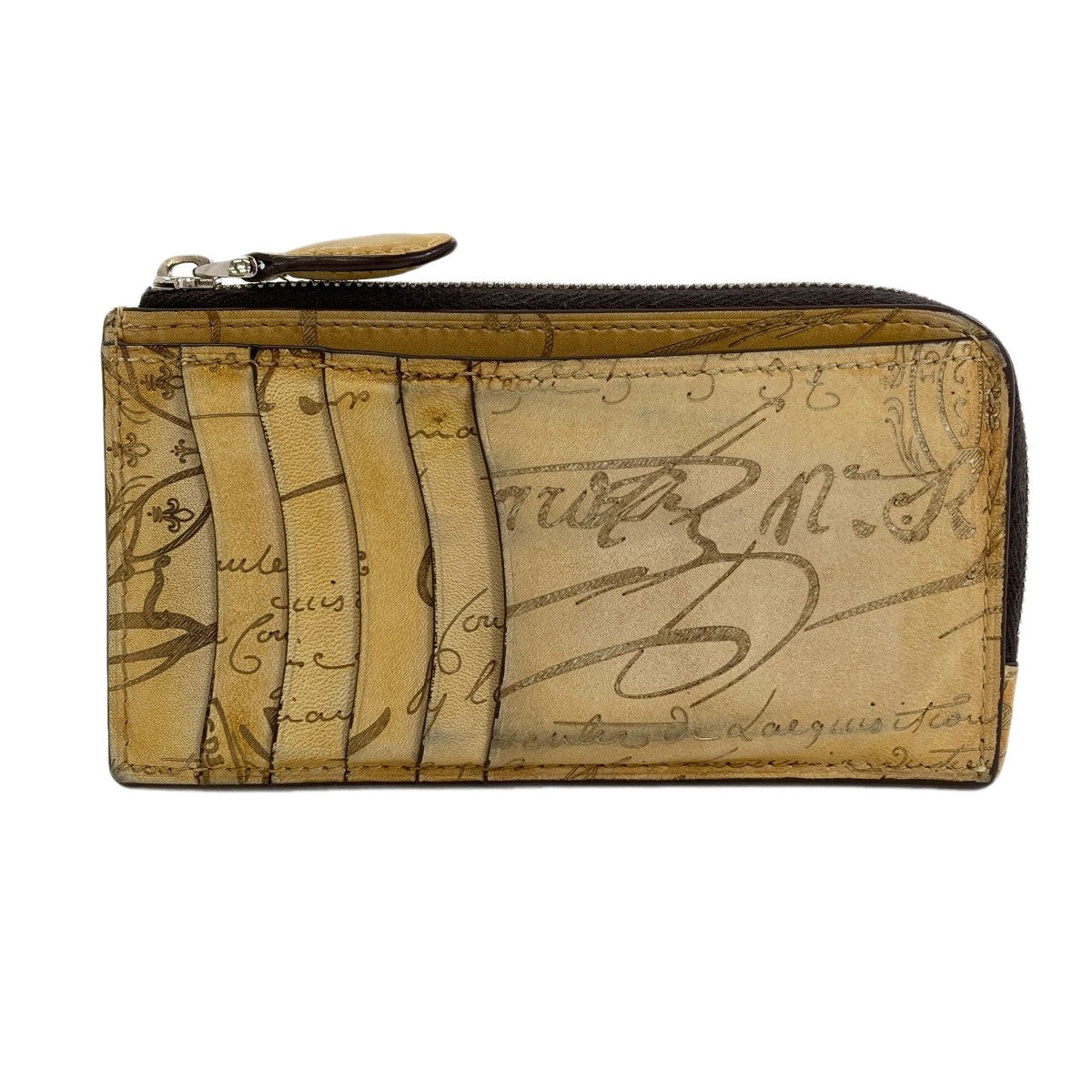 Berluti ベルルッティ カリグラフィー カードケース レザー レディース 中古