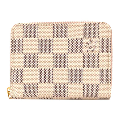 LOUIS VUITTON ルイヴィトン ジッピー・コインパース コインケース ダミエキャンバス レディース 中古