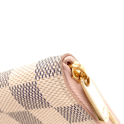LOUIS VUITTON ルイヴィトン ジッピー・コインパース コインケース ダミエキャンバス レディース 中古
