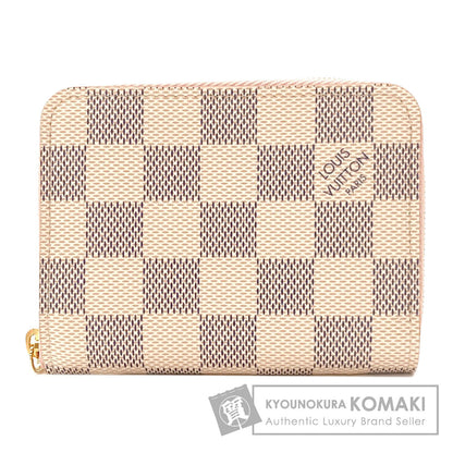LOUIS VUITTON ルイヴィトン ジッピー・コインパース コインケース ダミエキャンバス レディース 中古