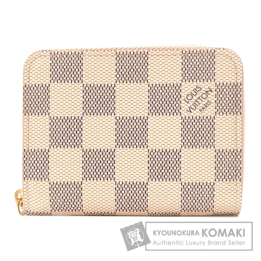 LOUIS VUITTON ルイヴィトン ジッピー・コインパース コインケース ダミエキャンバス レディース 中古