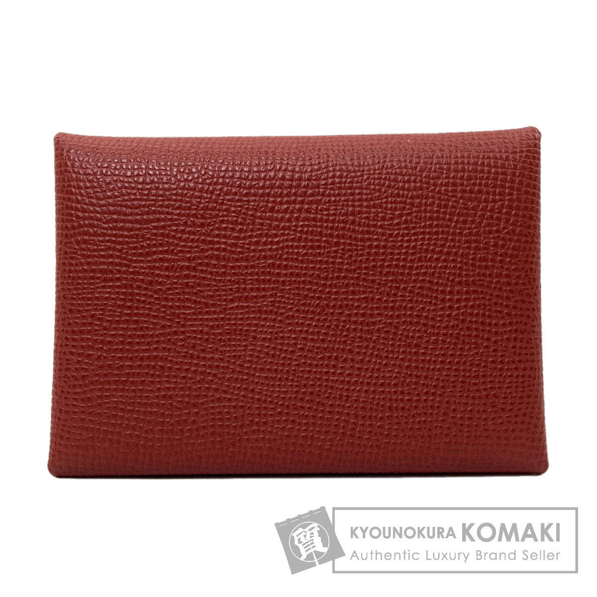 エルメス カルヴィ デュオ ヴェルソ シルバー金具 カードケース 中古 商品画像1