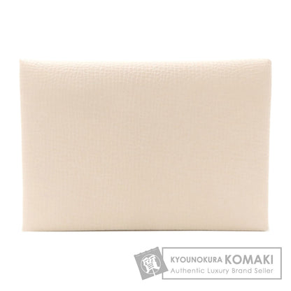 エルメス カルヴィ デュオ ナタ シルバー金具 カードケース 中古 商品画像1