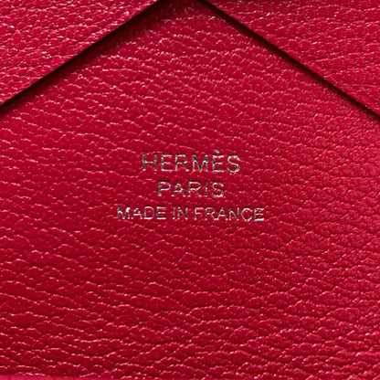 エルメス カルヴィ デュオ ローズエクストリーム シルバー金具 カードケース 中古 商品画像7