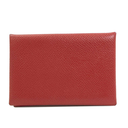 エルメス カルヴィ シルバー金具 カードケース 中古 商品画像2