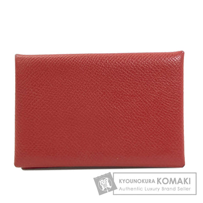 エルメス カルヴィ シルバー金具 カードケース 中古 商品画像1