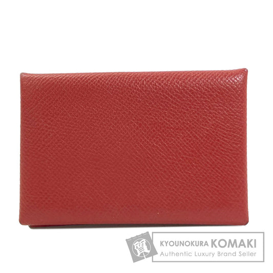 エルメス カルヴィ シルバー金具 カードケース 中古 商品画像1