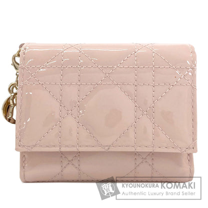 クリスチャンディオール レディディオール ロータス 二つ折り財布（小銭入れあり） 中古 商品画像1